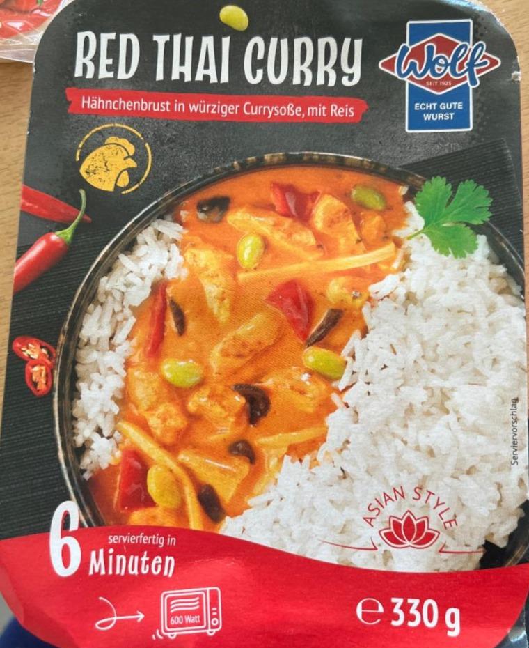 Fotografie - Red thai curry Wolf