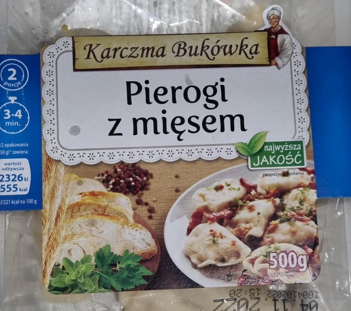 Fotografie - Pierogi z mięsem Karczma Bukówka