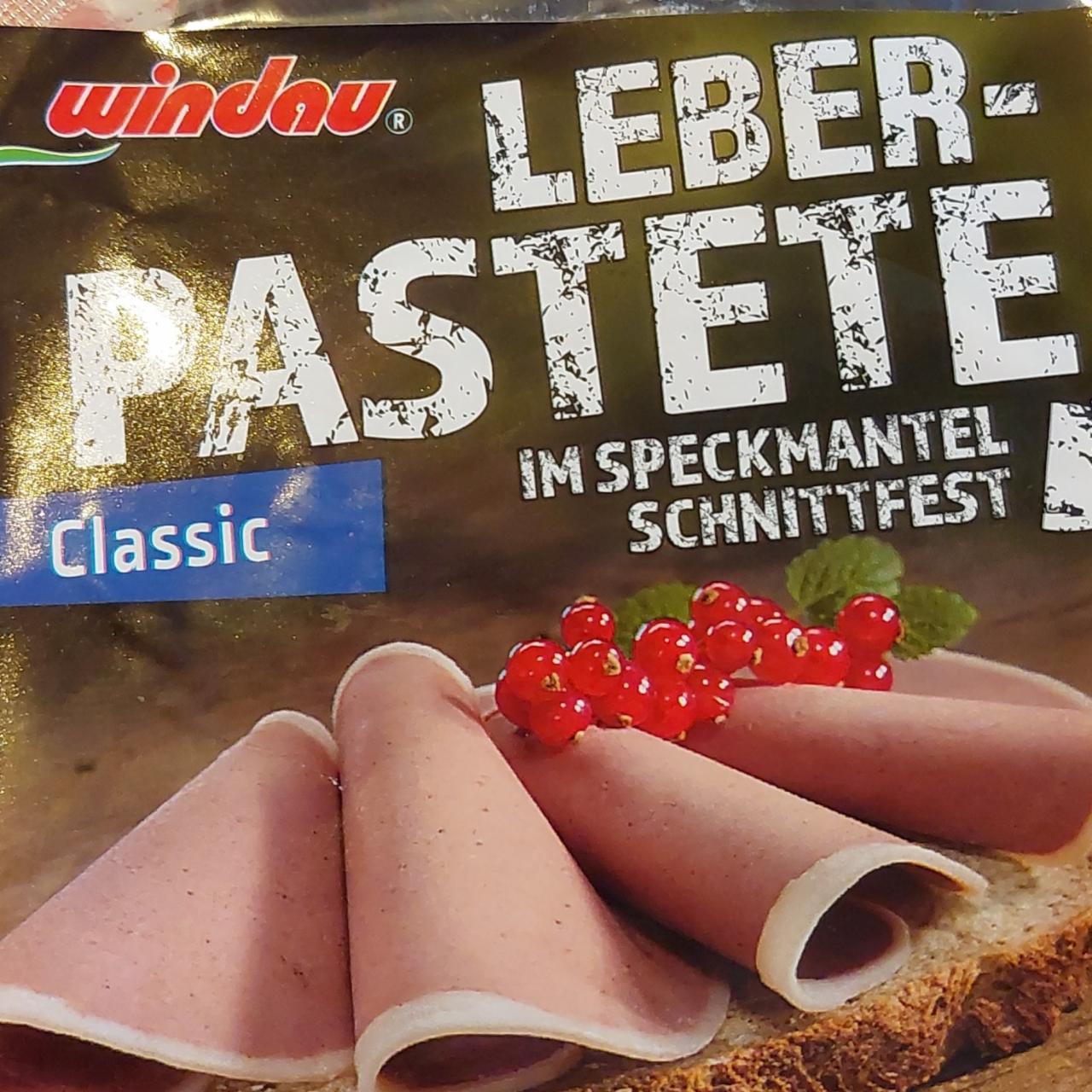 Fotografie - Leber-pastete im speckmantel schnittfest classic Windau