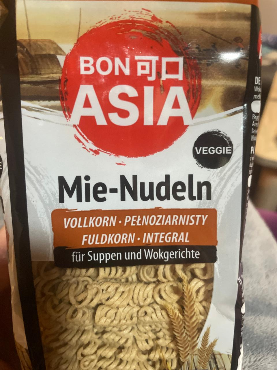 Fotografie - Mie-Nudeln vollkorn Bon Asia