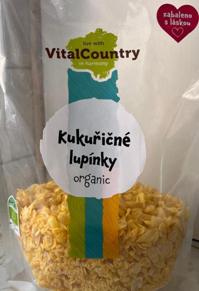 Fotografie - Kukuřičné lupínky organic VitalCountry