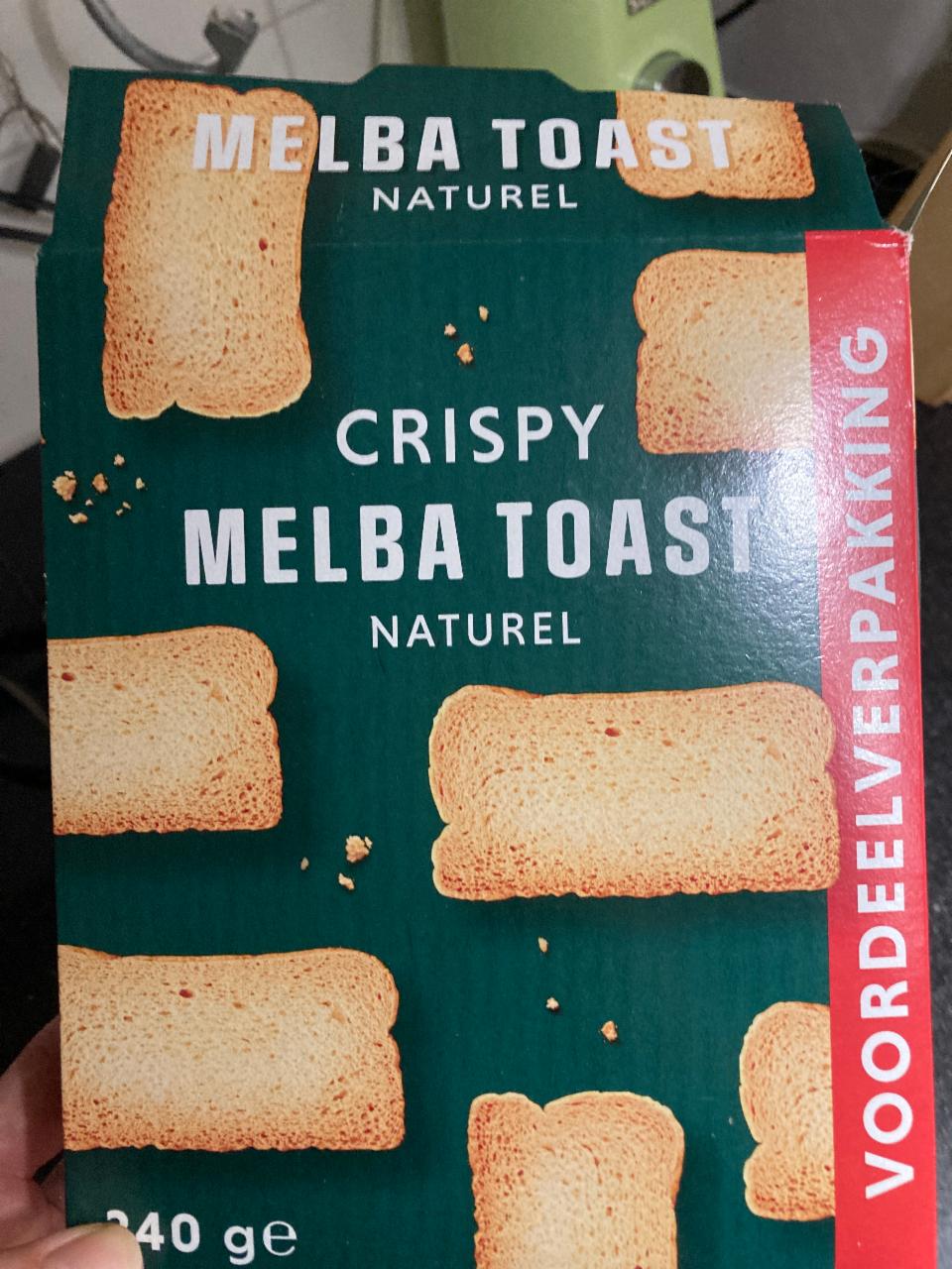 Fotografie - Crispy melba toast naturel AH