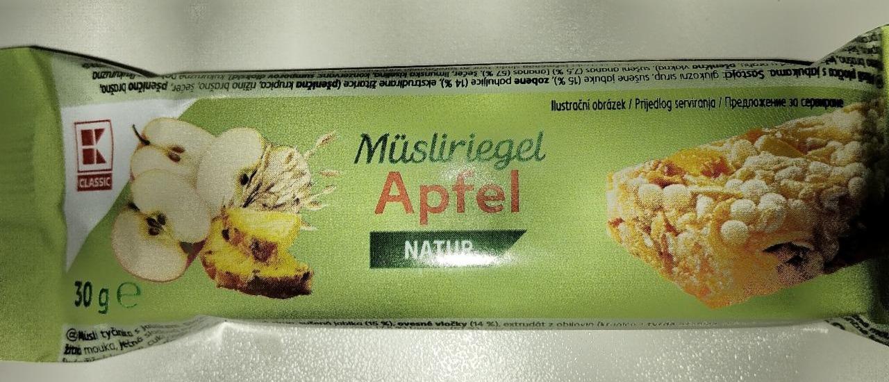 Fotografie - Müsliriegel Apfel Natur K-Classic