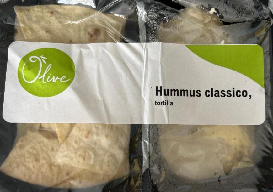 Fotografie - Hummus Classico, Tortilla Olive