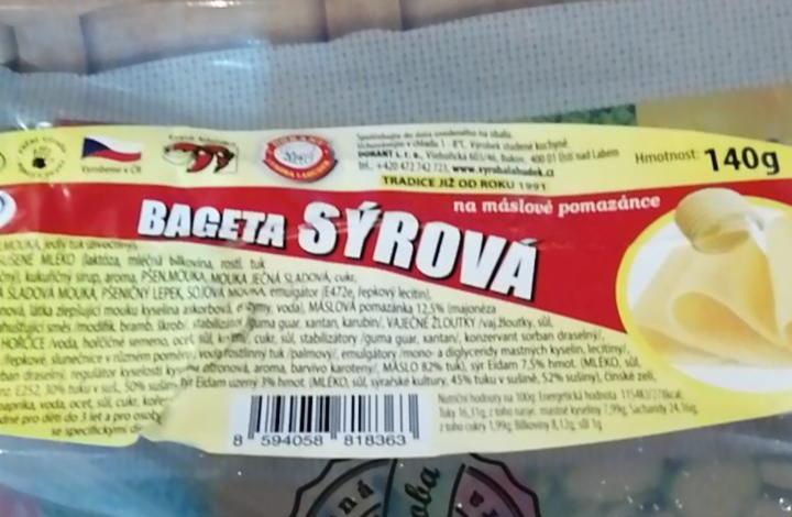 Fotografie - Bageta sýrová Dorant