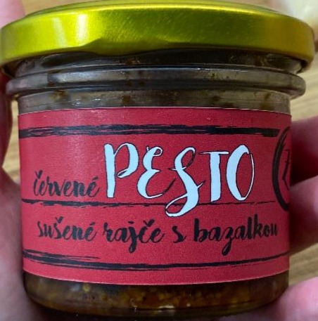 Fotografie - Červené pesto sušené rajče s bazalkou Zach's pesto & chilli