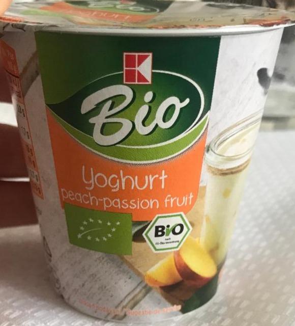 Fotografie - Yoghurt peach-passion fruit K-Bio