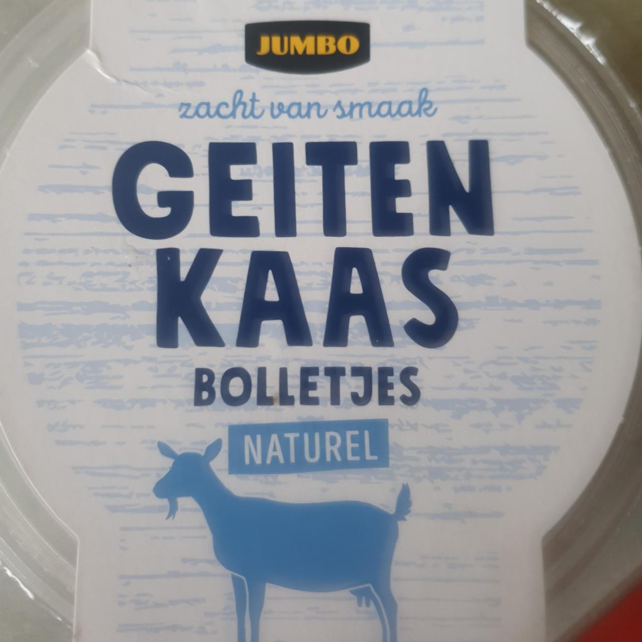 Fotografie - Geiten Kaas Bolletjes Naturel Jumbo