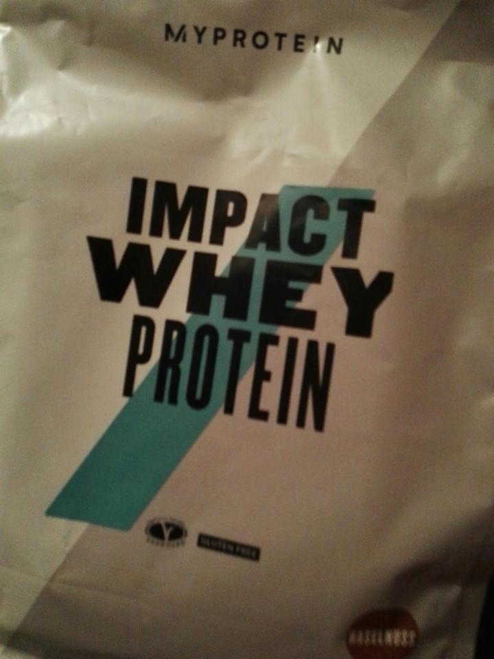 Fotografie - Impact whey protein haselnuss MyProtein