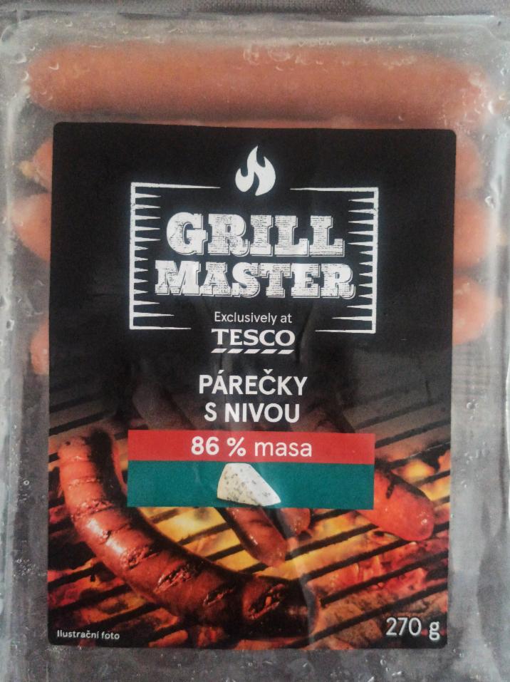 Fotografie - párečky s nivou Grill master