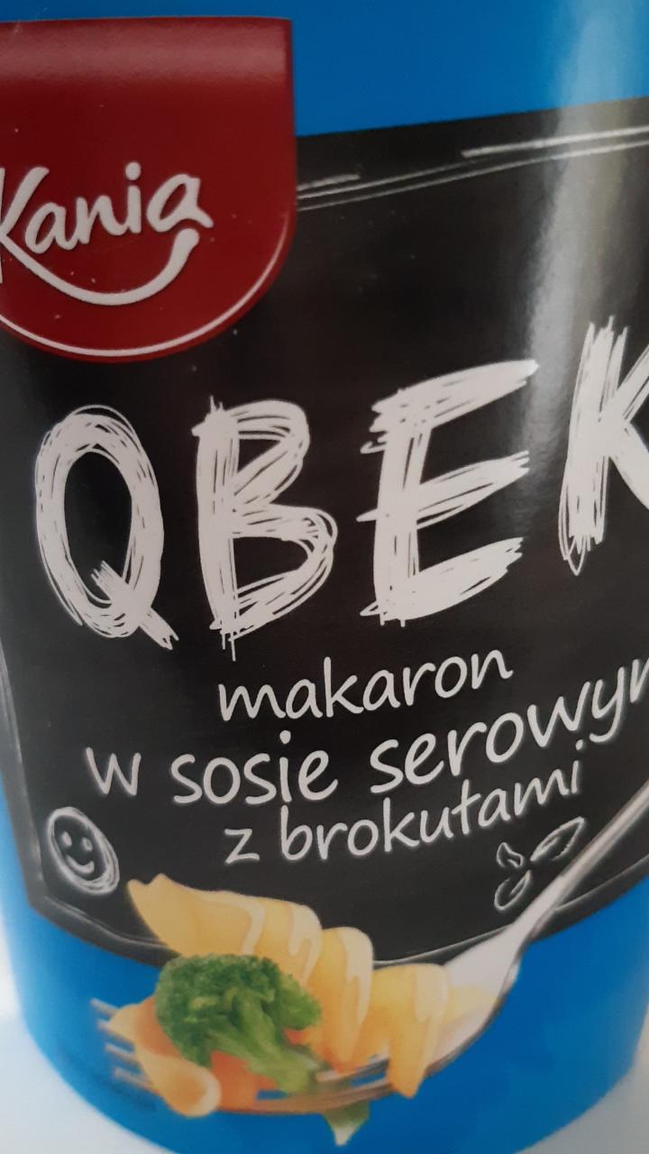 Fotografie - Qbek Makaron w Sosie Serowym z Brokułami Kania