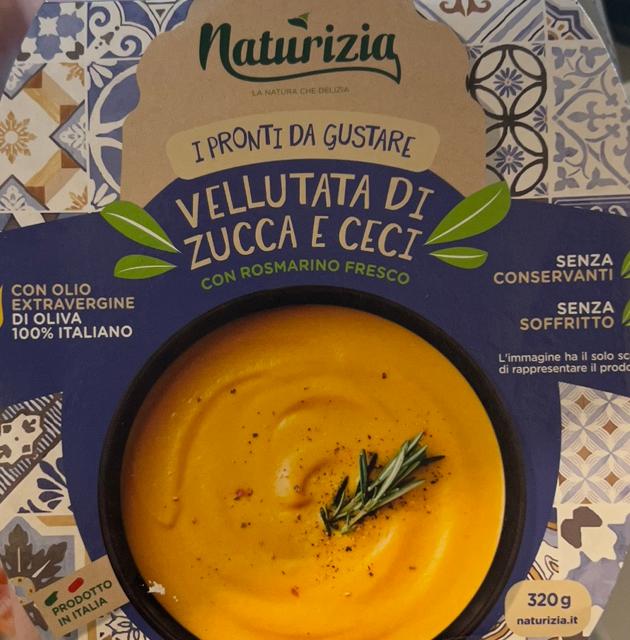 Fotografie - Vellutata Di Zucca e Ceci Naturizia