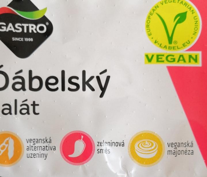 Fotografie - Vegan Ďábelský salát Gastro