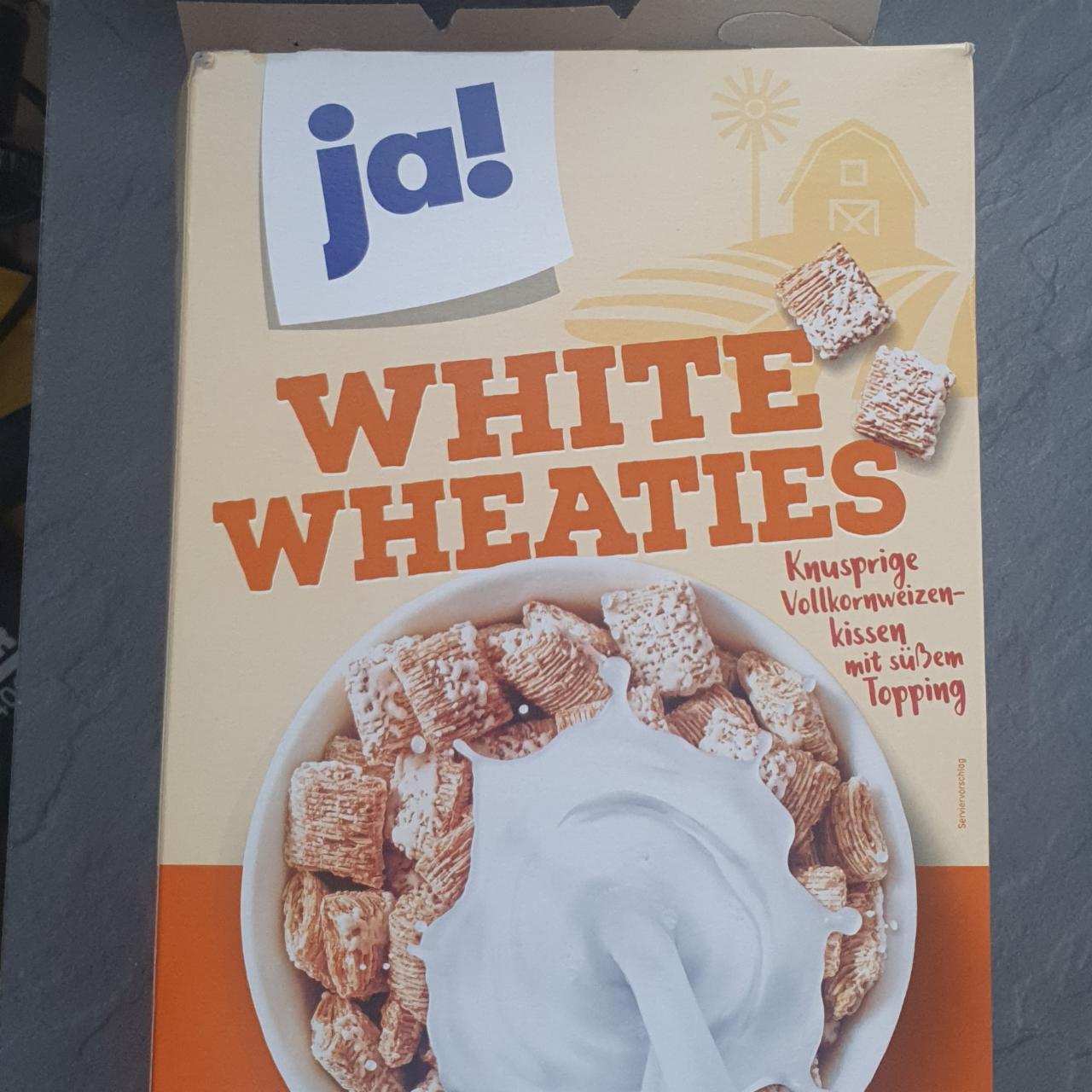 Fotografie - White wheaties Ja!