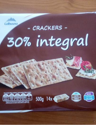 Fotografie - Crackers 30% integral Galbusera