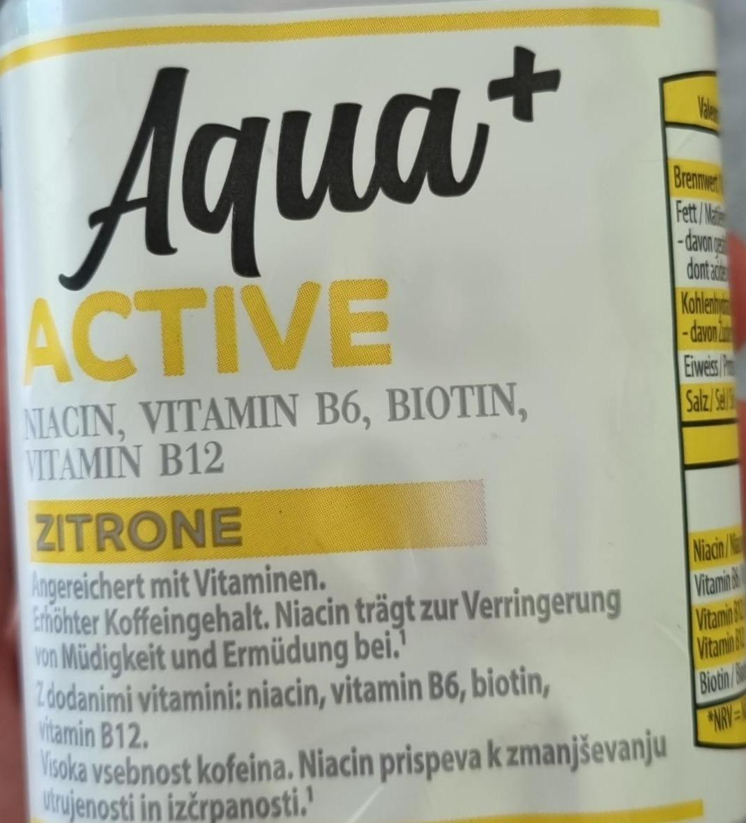 Fotografie - Active Zitrone Aqua+