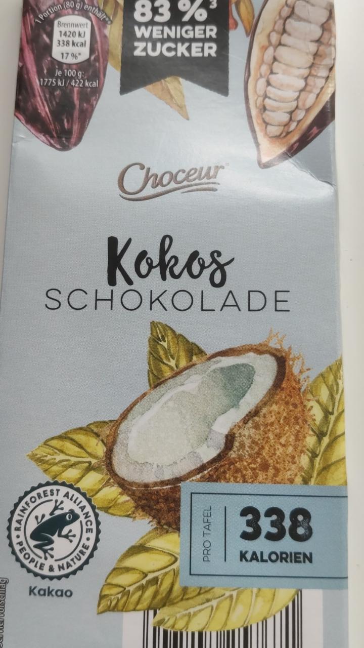 Fotografie - Kokos Schokolade Choceur