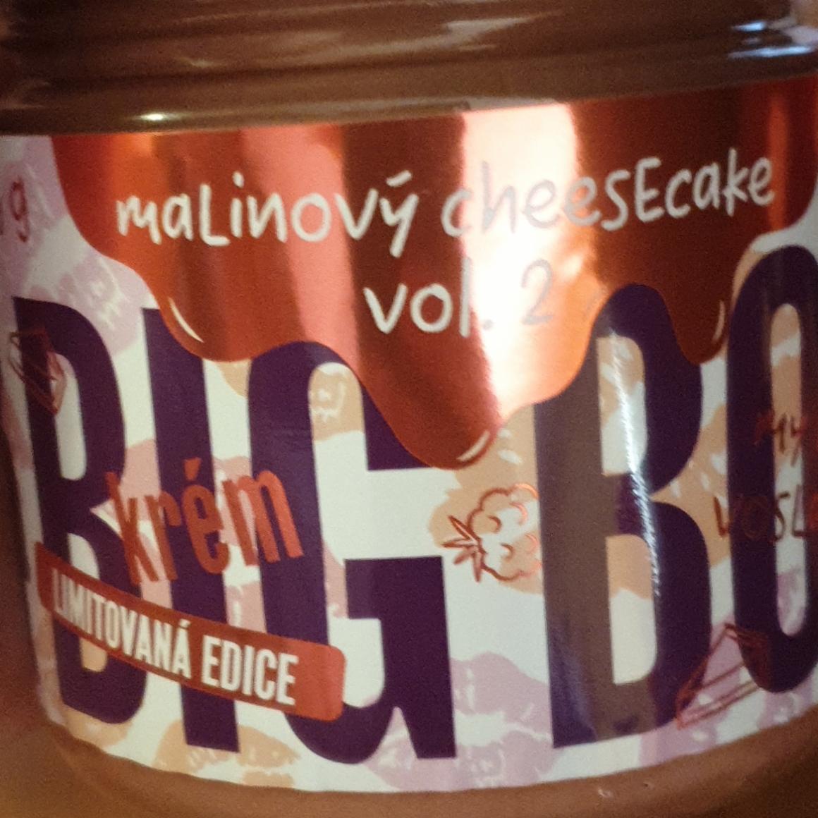 Fotografie - Malinový cheesecake krém Big Boy