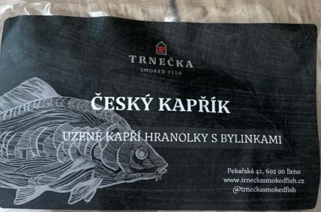 Fotografie - Český kapřík uzené kapří hranolky s bylinkami Trnečka