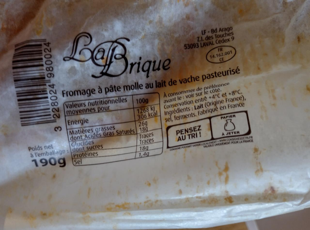 Fotografie - La Brique offre spéciale LF Lactalis