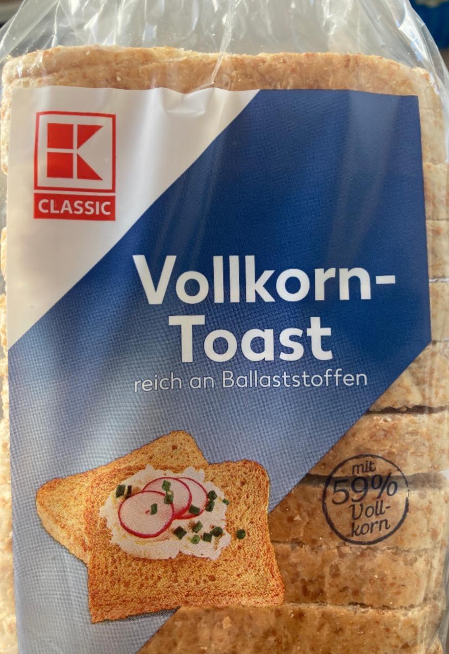 Fotografie - Vollkorn-toast reich an Ballaststoffen