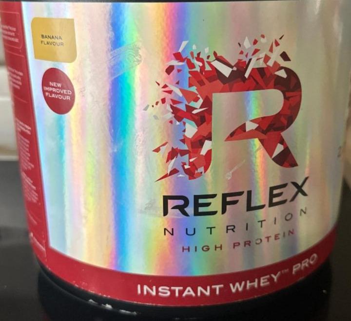 Fotografie - Instant Whey PRO Banana flavour Reflex Nutrition