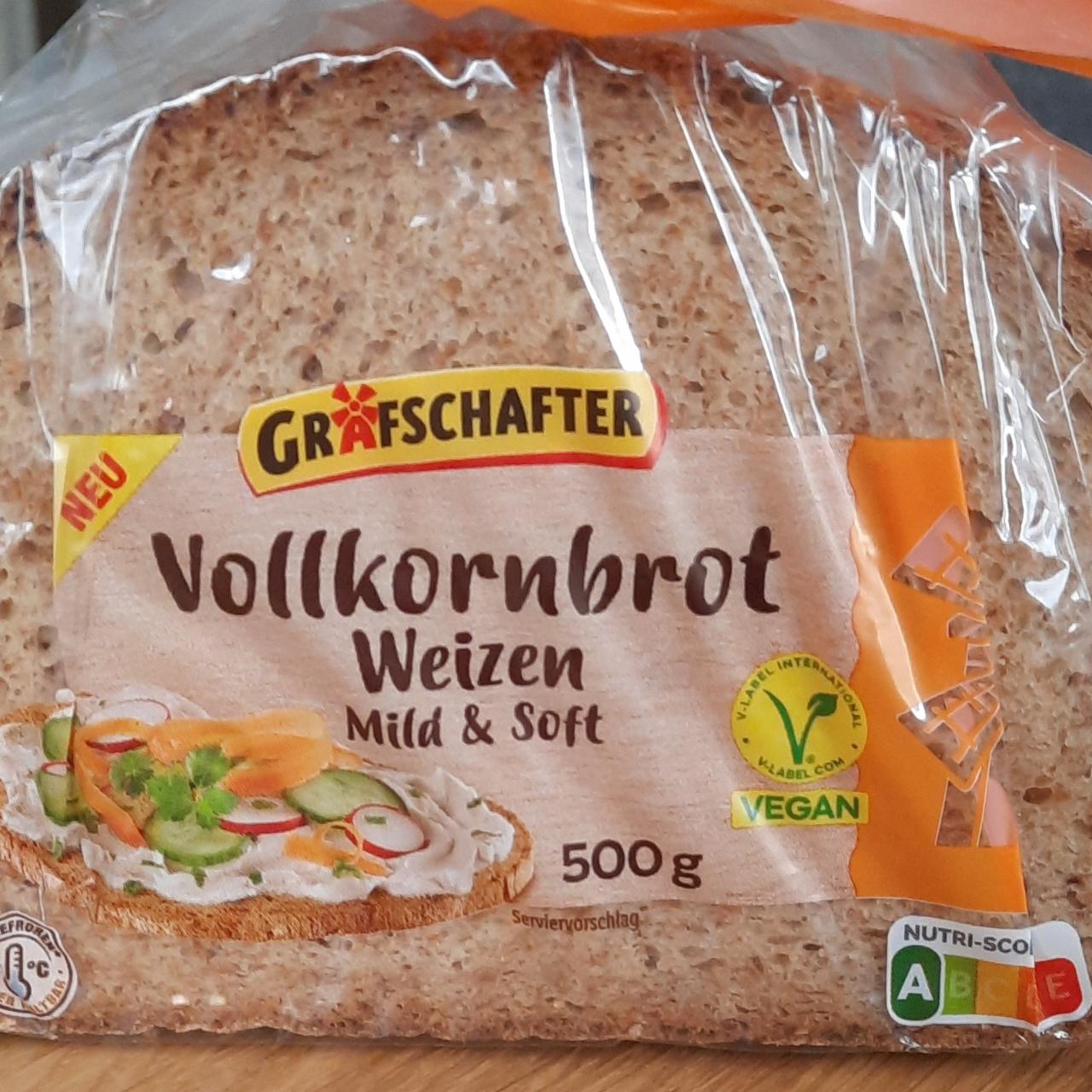 Fotografie - Vollkornbrot weizen mild & soft Grafschafter