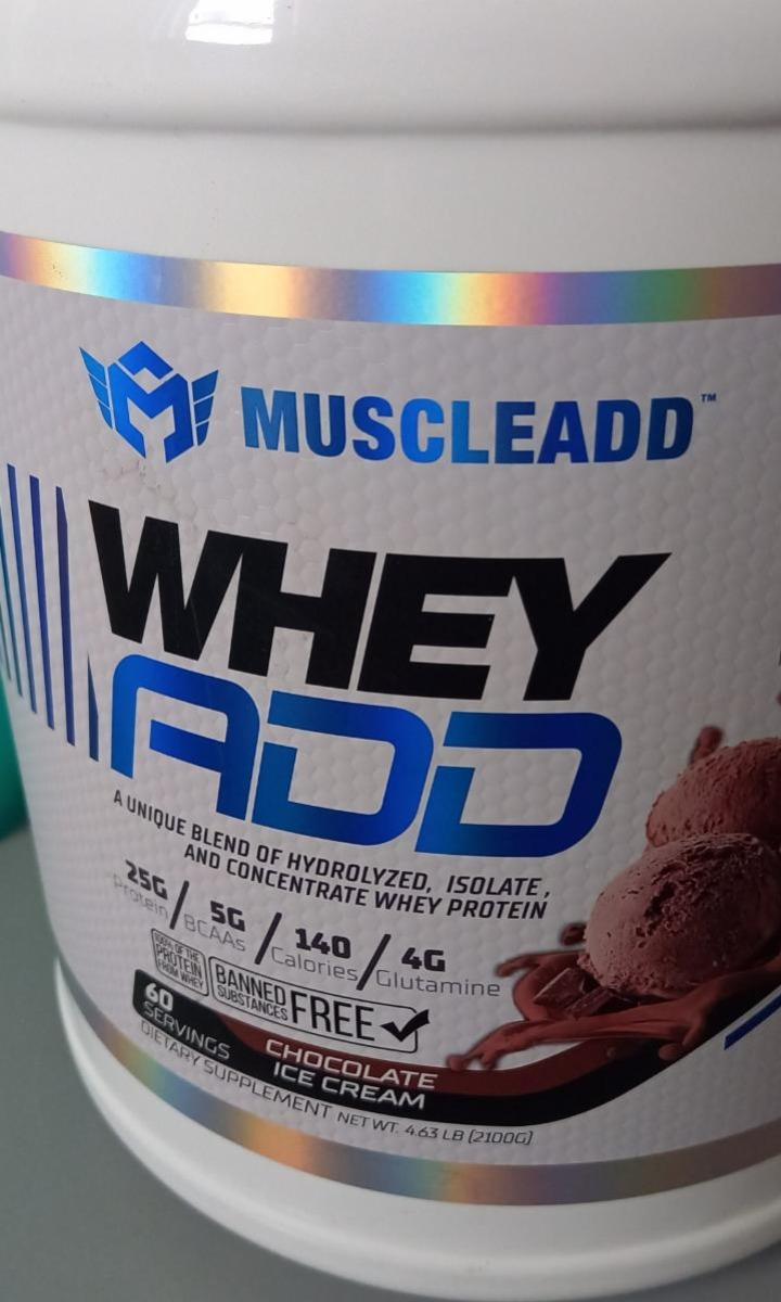 Fotografie - Whey Add Muscle Add