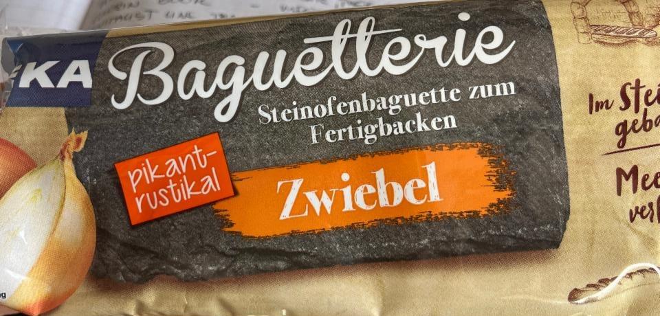 Fotografie - Baguetterie Zwiebel pikantrustikal Edeka