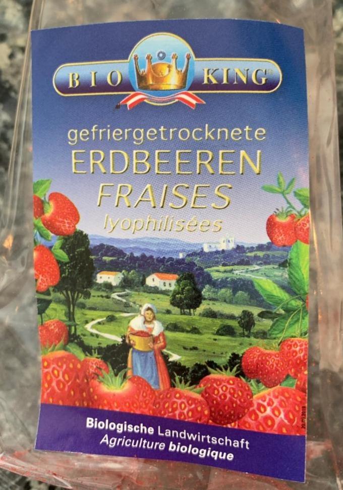 Fotografie - Erdbeeren gefriergetrocknete BioKing