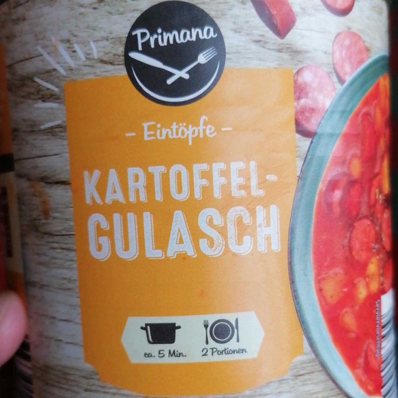 Fotografie - Kartoffel-gulasch Primana