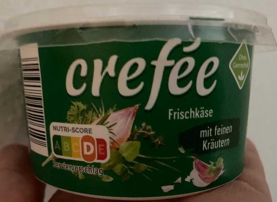 Fotografie - Crefée Frischkäse mit feinen kräutern Milbona