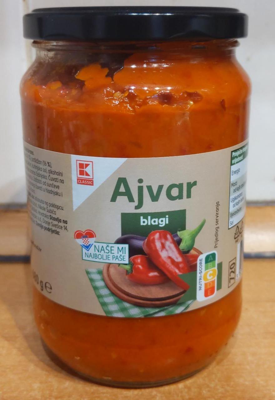 Fotografie - Ajvar blagi K-classic