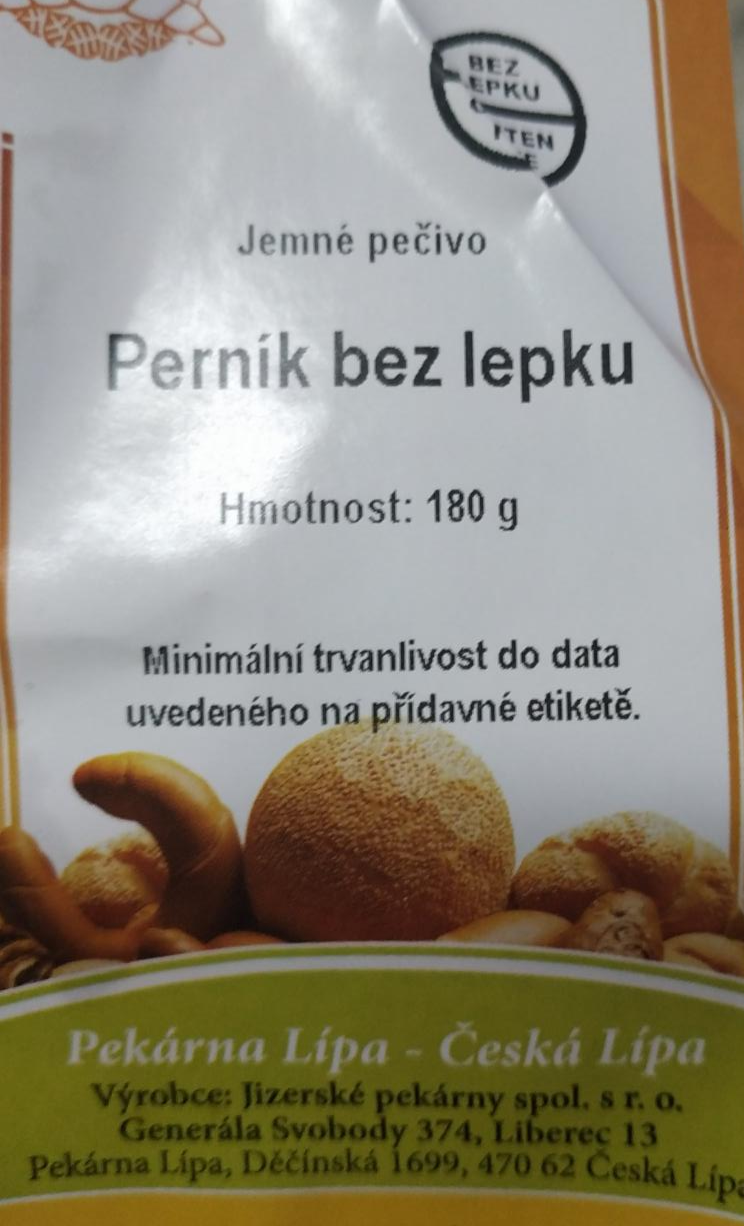 Fotografie - perník bez lepku Pekárna Lípa