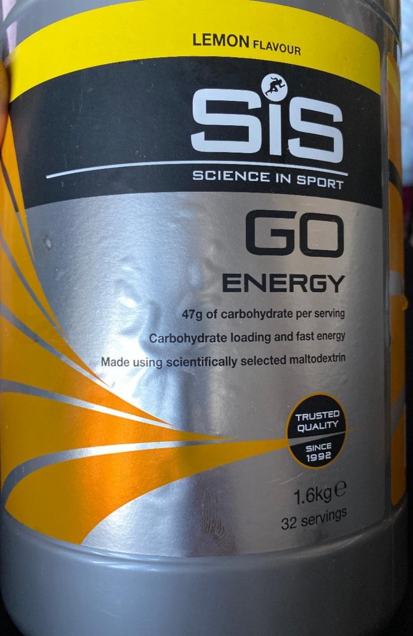 Fotografie - GO Energy Lemon SiS