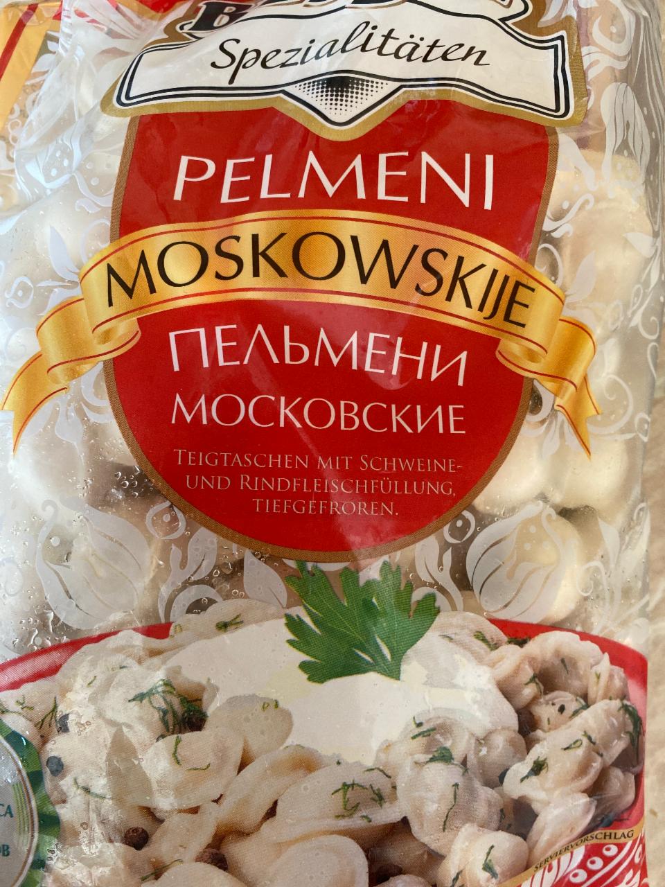 Fotografie - Pelmeni Moskowskije Berger Spezialitäten