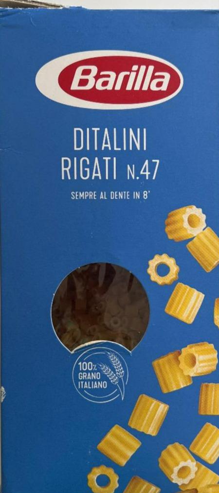 Fotografie - Ditalini Rigati n.47 Barilla