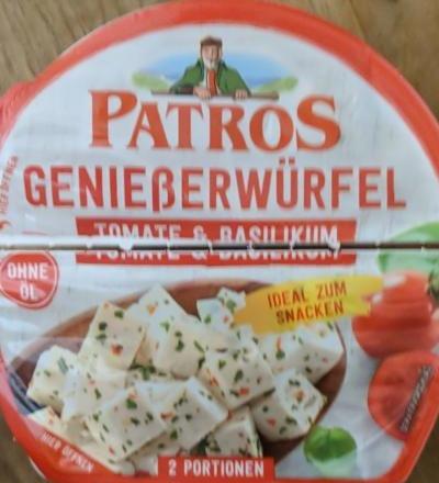 Fotografie - Tomate&Basilikum Genießerwürfel Patros