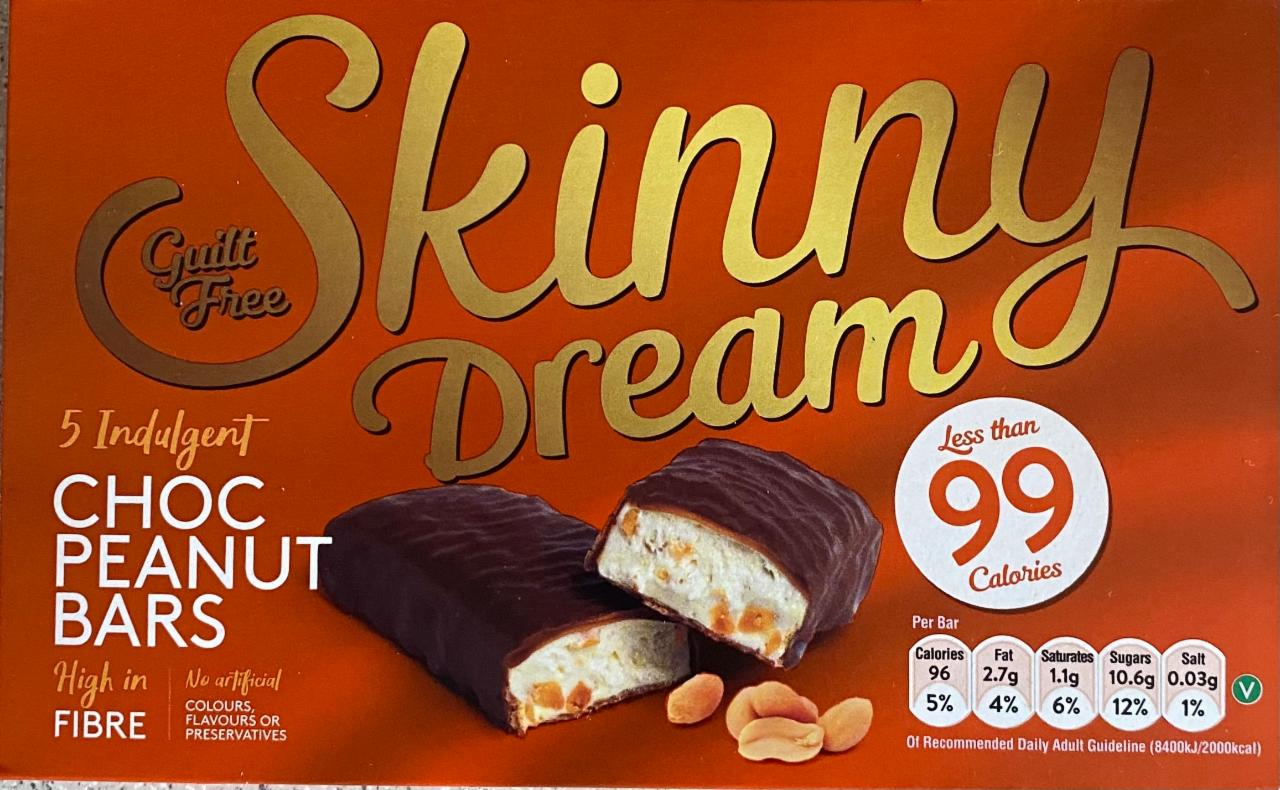 Fotografie - Skinny Dream Choc Peanut Bars