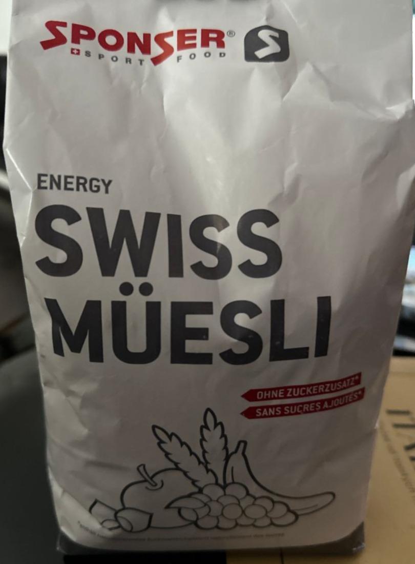 Fotografie - Energy Swiss Müesli Sponser