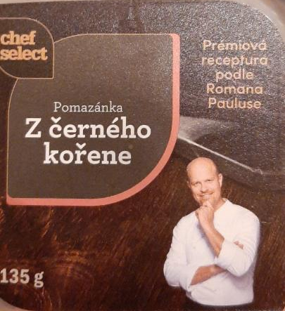 Fotografie - pomazánka z černého kořene s uzeným lososem,oliv.olejem Chef select