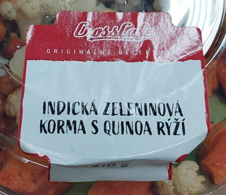 Fotografie - Indická zeleninová korma s quinoa rýží CrossCafe