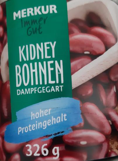 Fotografie - Kidney Bohnen Dampfgegart hoher Proteingehalt Merkur immer gut