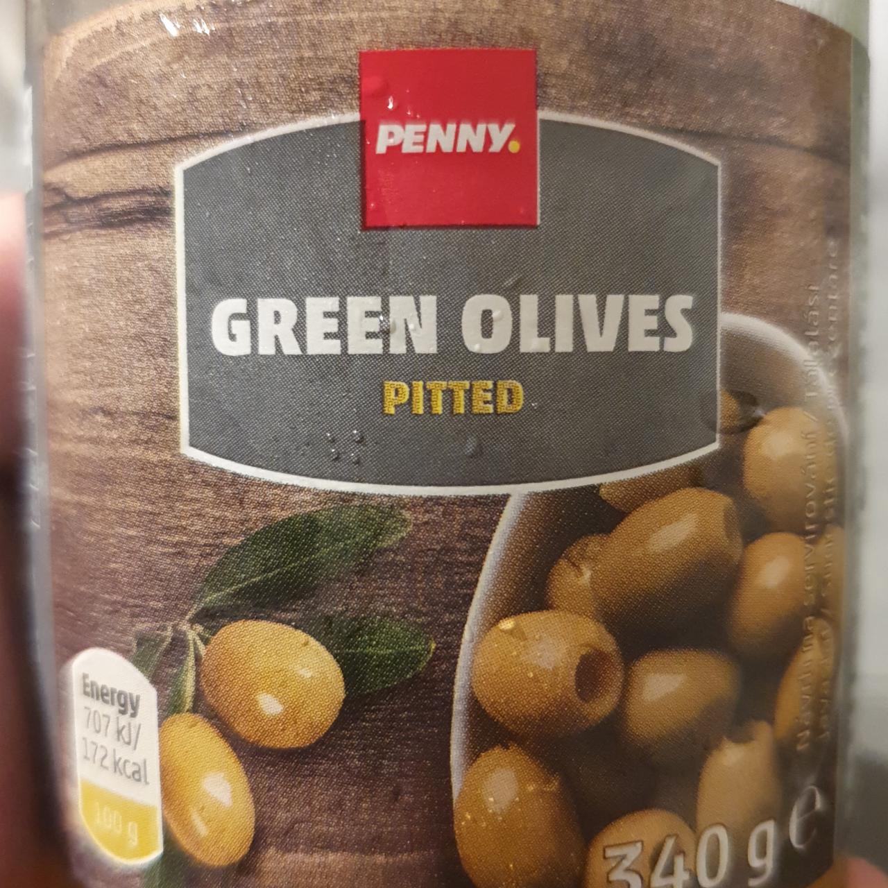 Fotografie - Green Olives Pitted Penny