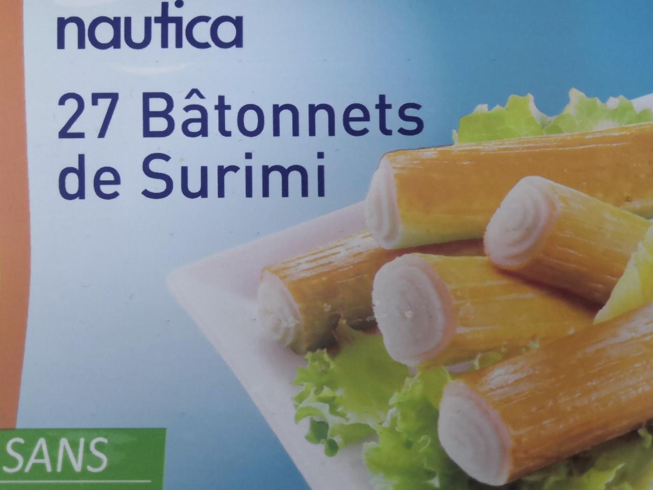 Fotografie - 27 Bâtonnets de Surimi Nautica