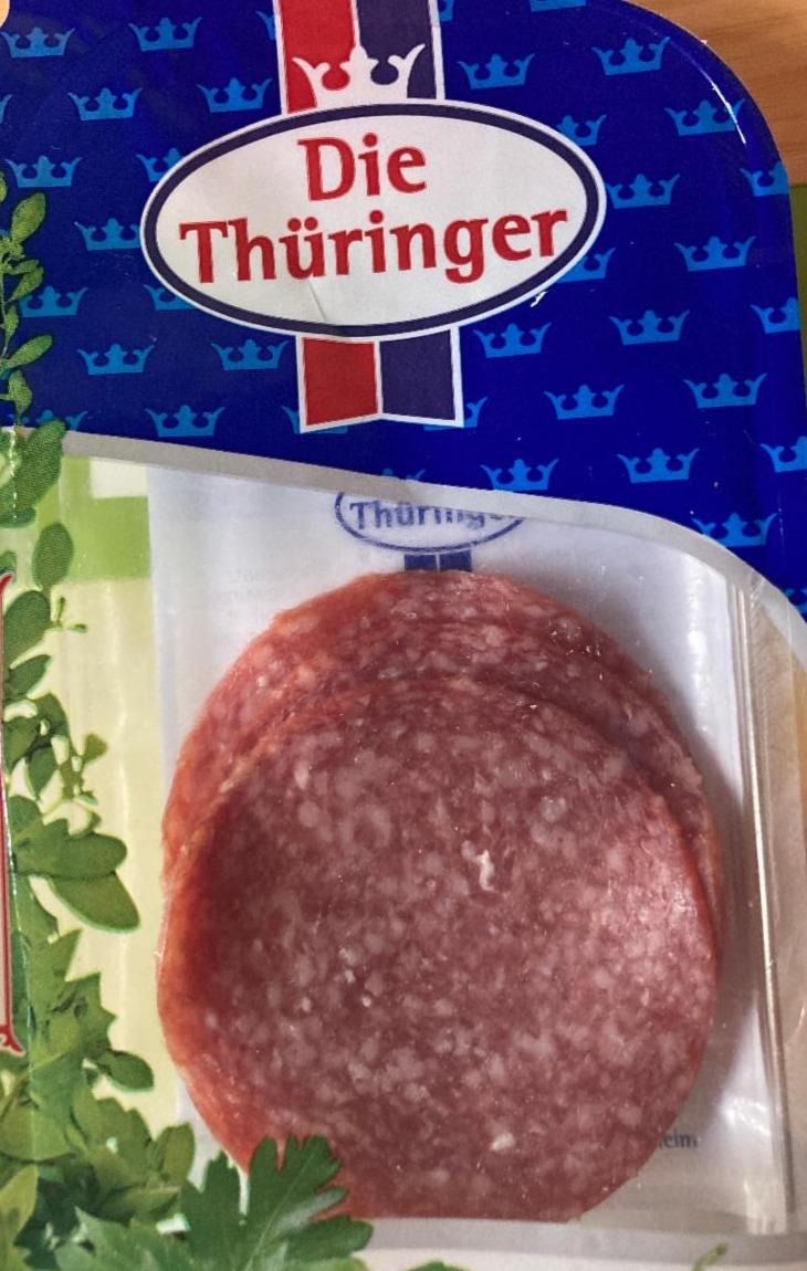 Fotografie - Thüringer Salami Die Thüringer