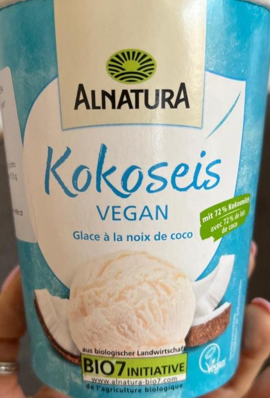 Fotografie - Kokoseis vegan Glace à la noix de coco Alnatura