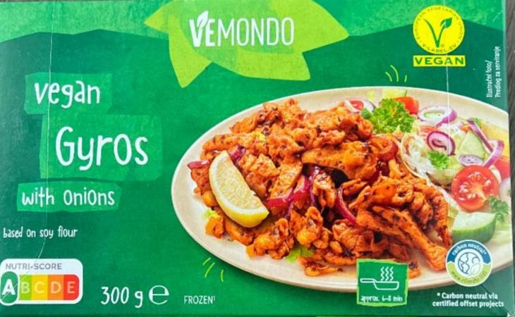 Fotografie - Vegan gyros with onions Vemondo