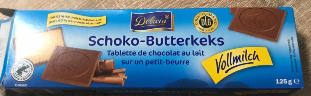 Fotografie - Schoko-Butterkeks Vollmilch Delicia