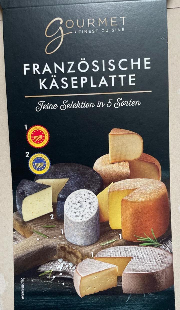 Fotografie - Französische Käseplatte Gourmet finest cuisine